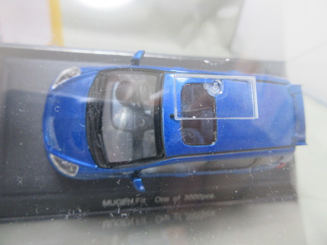 【新品　アウトレット品】エブロ 1/43★HONDA　MUGEN　FIT　無限　フィット　ブルー★_画像8