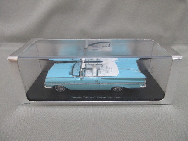 ★Spark　スパーク　1/43★Chevrolet　Impala　Convertible　1959　シボレー　インパラ　コンバーチブル★_画像1
