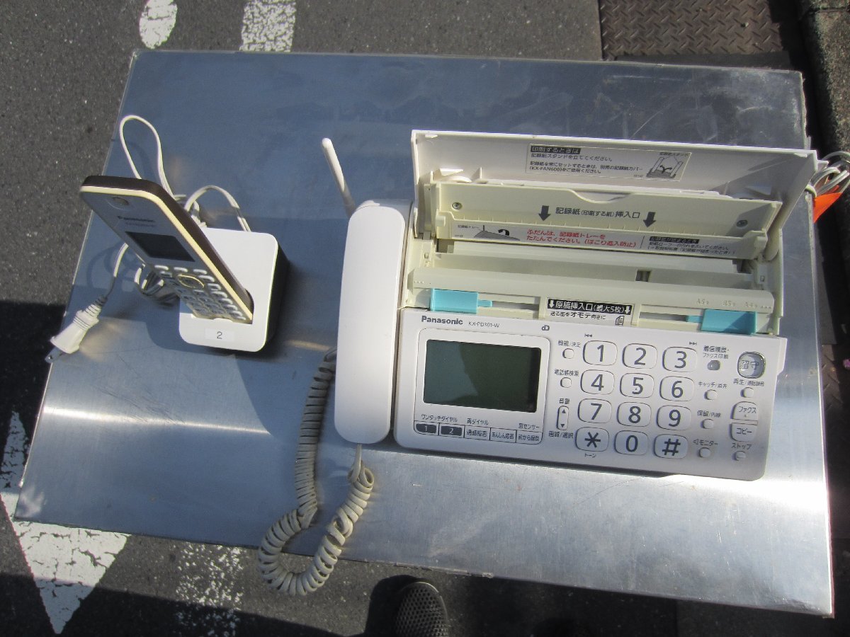 激安：NTT電話機FAXー子機１台：中古品：型DCPー５７００デジタルコードレスホーン：の画像5