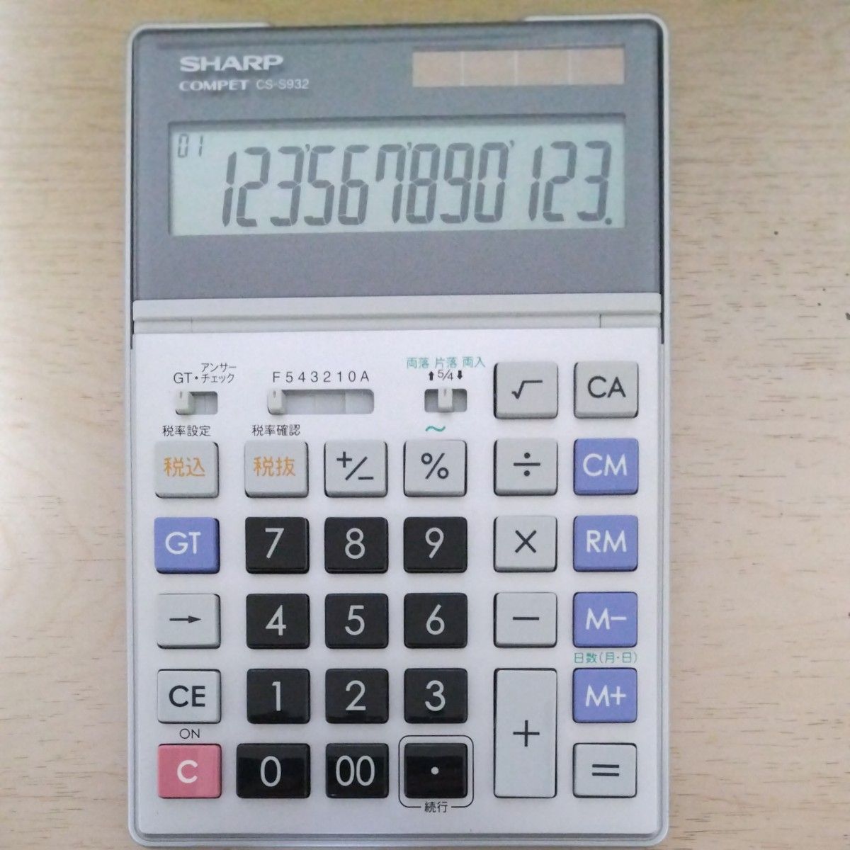 SHARP シャープ電卓 実務電卓 COMPET CS-S932|Yahoo!フリマ(旧 SHARP シャープ電卓 実務電卓 COMPET CS-S932|Yahoo!フリマ(旧