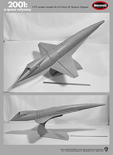 メビウスモデル 2001年宇宙の旅 オリオン号 スペースクリッパー 1/72スケール プラモデル MOE2001-11_画像2