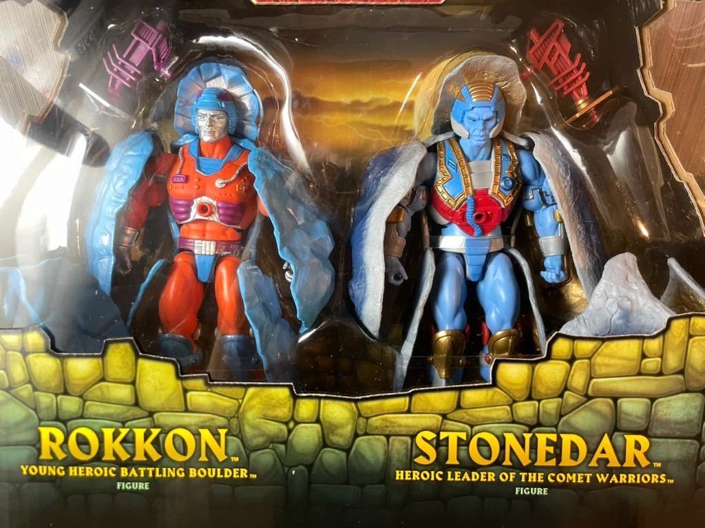 【限定】MASTERS OF THE UNIVERSE CLASSICS - ROKKON & STONEDAR / 検 MOTU ヒーマン マスターズ・オブ・ザ・ユニバース DC マーベル_画像2