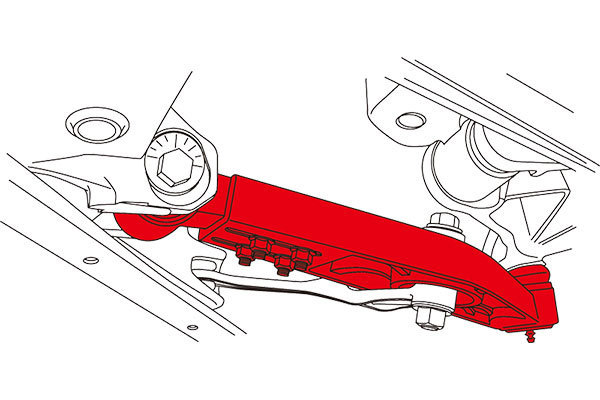 AMTECSam Tec sSPC Camber adjustment type lower arm Porsche 911 (997/996) 1999~2011 GT2/GT3 excepting 
