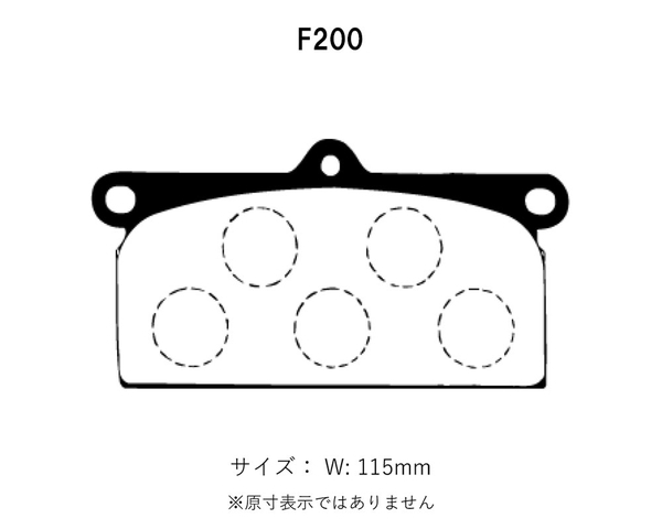 Project Mu プロジェクトミュー ブレーキパッド ベストップ フロント用 フェアレディZ S31系 S51.5～S53.7 MK63 フロントベンチディスク_画像2