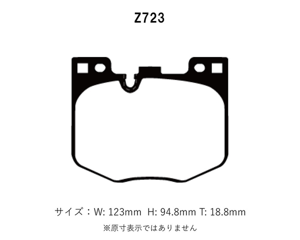 Project Mu プロジェクトミュー ブレーキパッド レーシング999 フロント用 BMW X3 (G01) M40d TX30 H30.9～_画像2