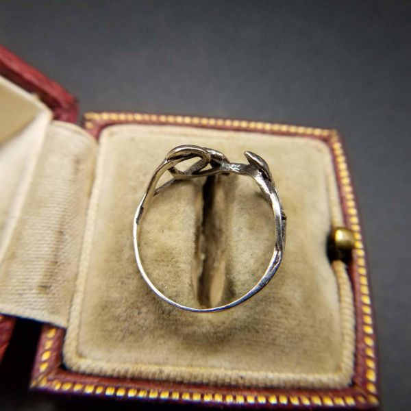 925シルバー デザインリング 米国 アールデコ ヴィンテージ リング 銀 指輪 彫金 ビンテージ S152_画像5