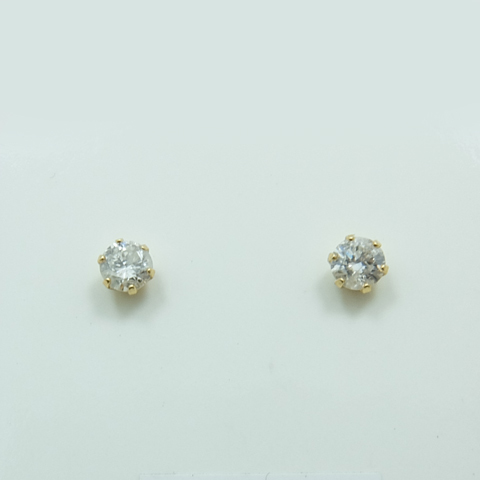 から厳選した 《即決価格》K18YG☆天然ダイヤ・ピアス0.20ct(新品