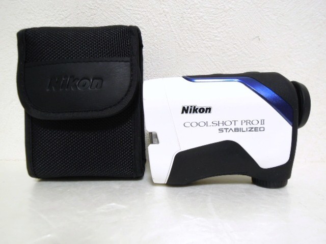 Nikon COOLSHOT PRO2 STABILIZED レーザー 距離計 ニコン ニコンクールショットプロ2 スタビライズド 高低差 手ぶれ補正 美品 0