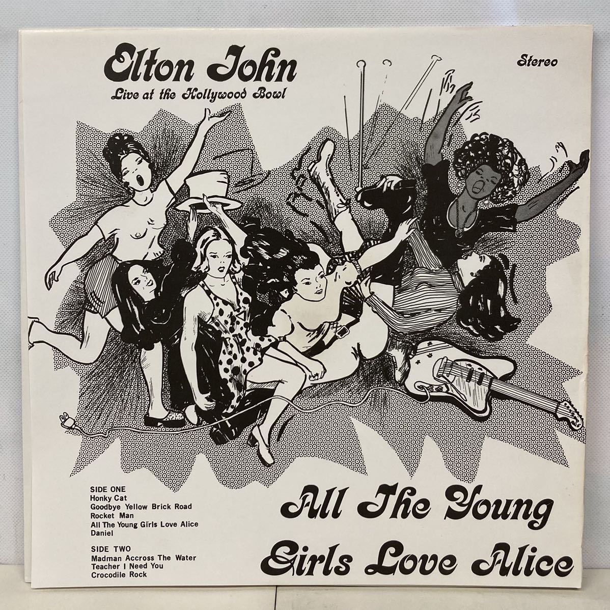 ●ELTON JOHN/ LIVE AT THE HOLLYWOOD BOWL-ALL THE YOUNG GIRLS LOVE ALICE (LP) BOOT LP (g323)_画像1