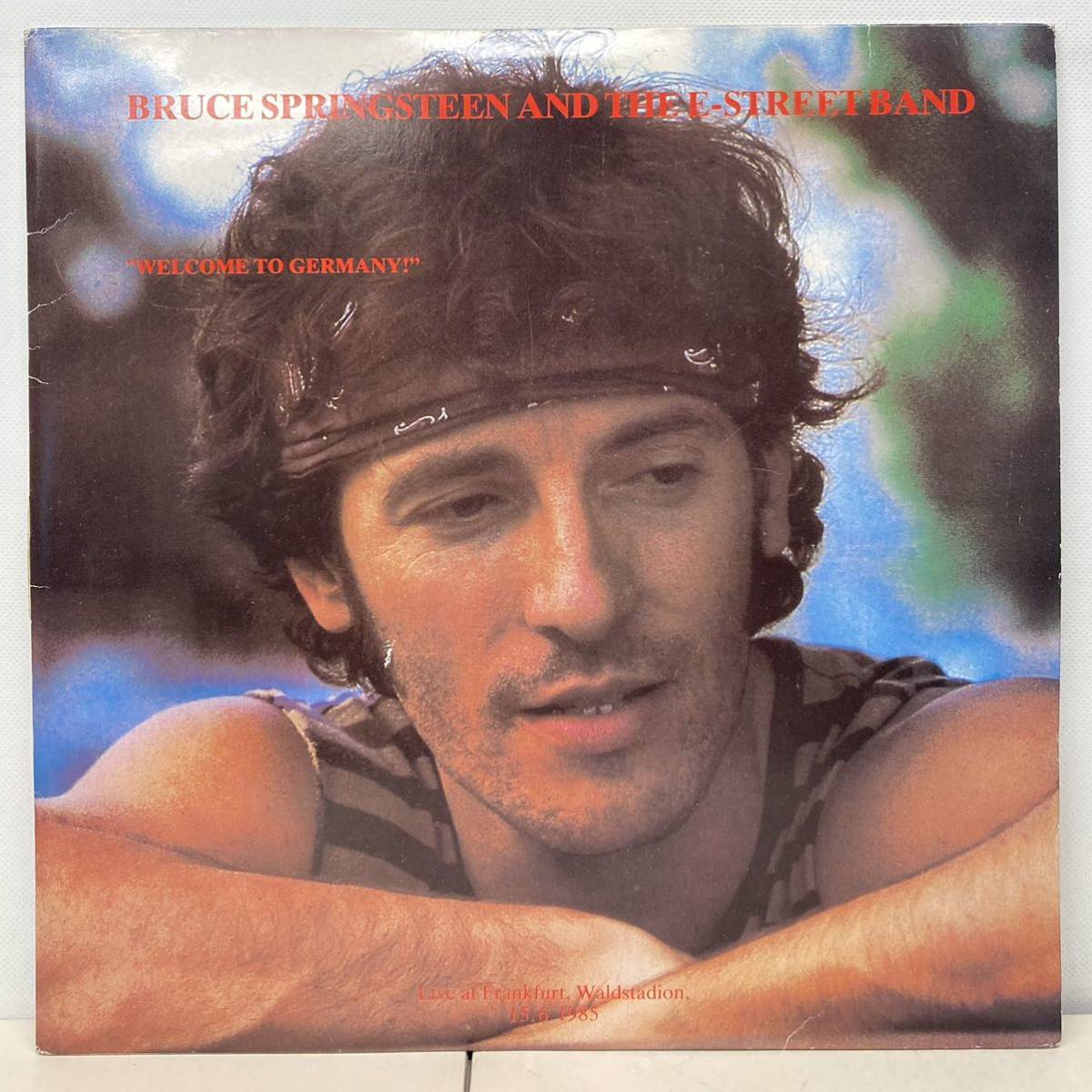 ●BRUCE SPRINGSTEEN/ WELCOME TO GERMANY! LIVE IN FRANKFURT, 1985 (LP) BOOT 4-LP (g344)の画像1