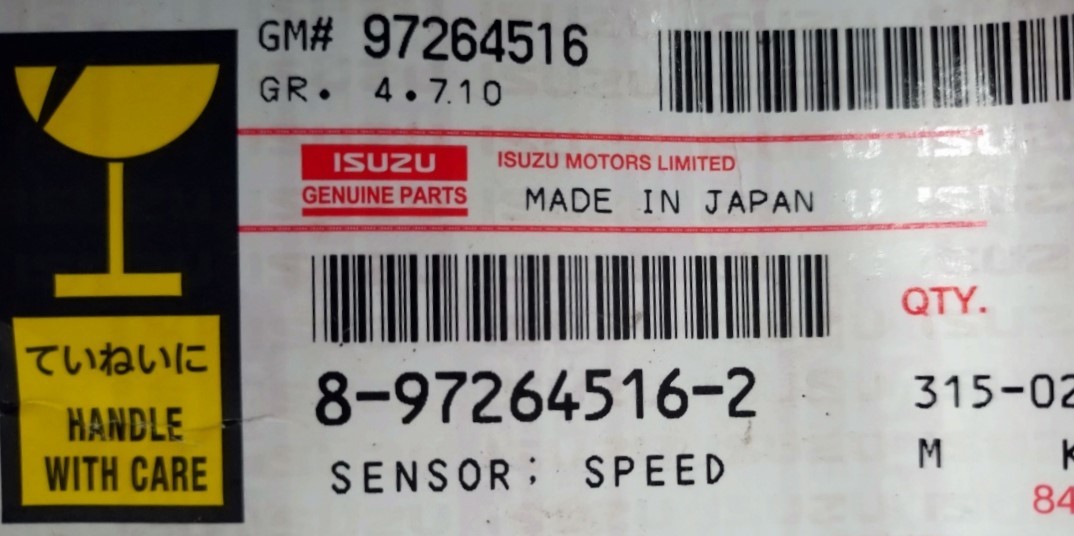  Isuzu ABS передний сенсор ASSY NKR81A( Elf ) и т.п. [ оригинальный номер ]8-97264516