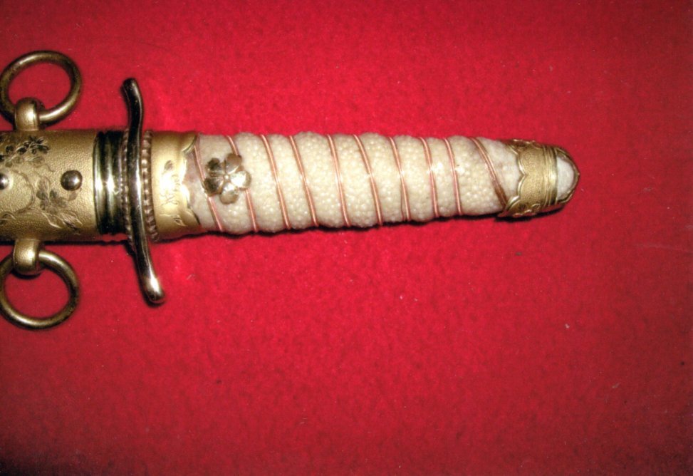 軍刀、旧日本海軍本身入り短剣、短刀、指揮刀、明治後期型中型、サーベル_画像8