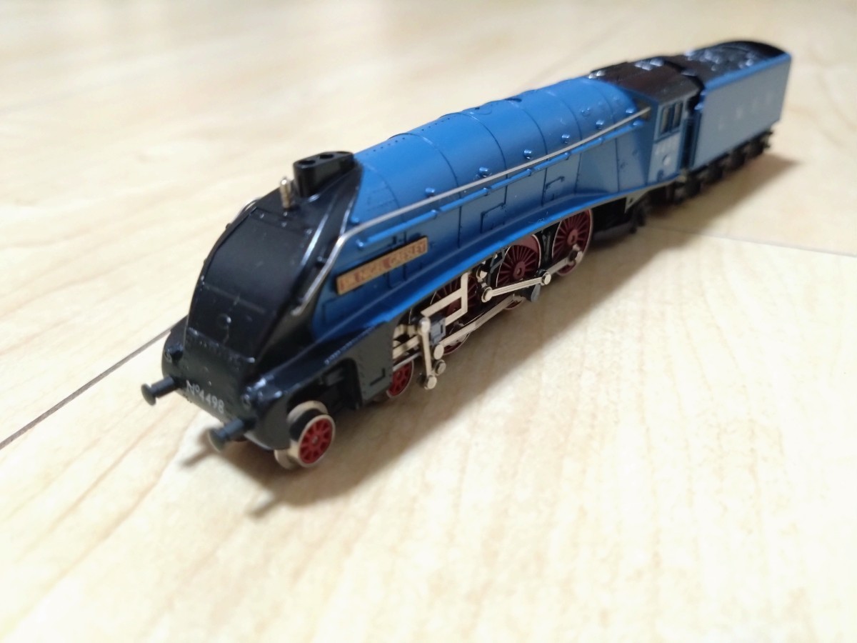 HORNBY MINITRIX ミニトリックス Nゲージ 旧西ドイツ製 イギリス マラード号？ 蒸気機関車 動力車 中古の画像1