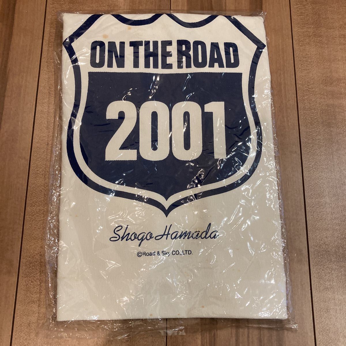 未開封 浜田省吾 ON THE ROAD 2001 トートバッグ_画像1