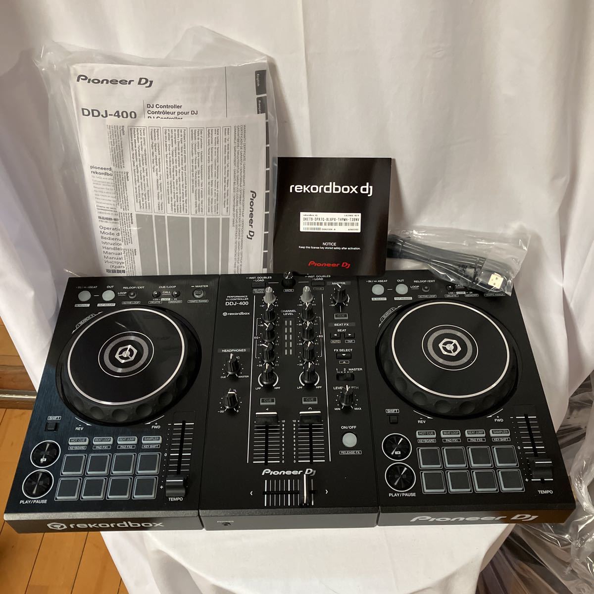 Pioneer DJ DDJ-400 DJコントローラー rekordbox 【2018年製】#tn(DJ