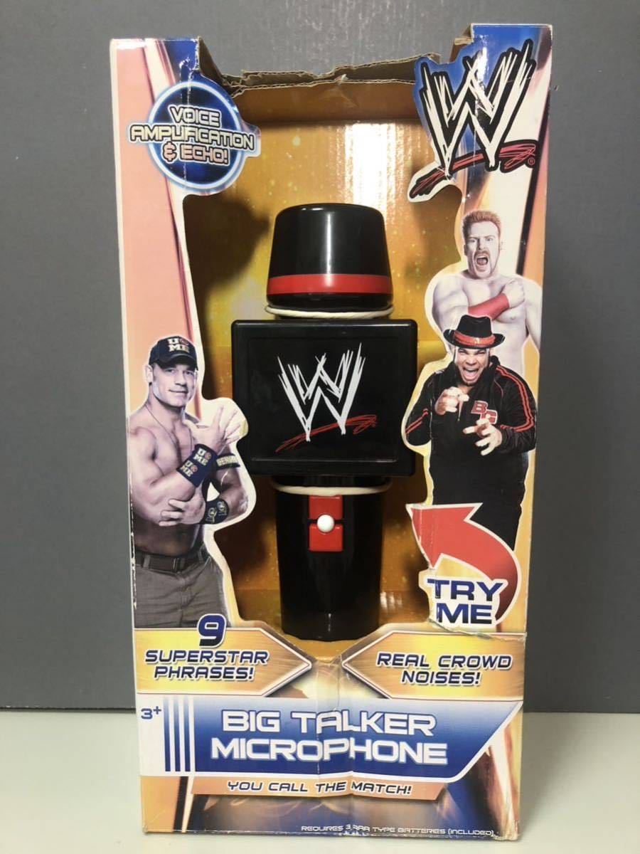 WWE Big Talker Microphone★John Cena, Sheamus, Brodus Clay★マイク★ジョン シナ,シェイマス, ブローダス クレイ★プロレス_画像1