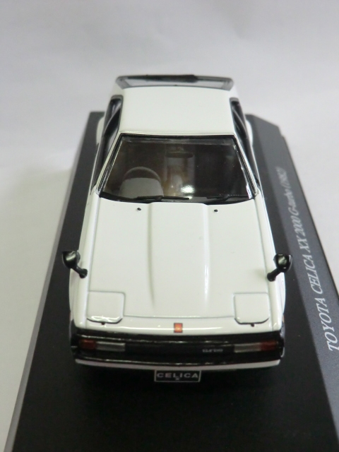  Aoshima DISM 1/43 Toyota Celica XX 2000 G turbo (MA-63) 1982 previous term white 