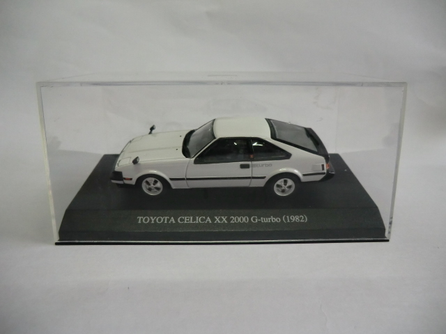  Aoshima DISM 1/43 Toyota Celica XX 2000 G turbo (MA-63) 1982 previous term white 