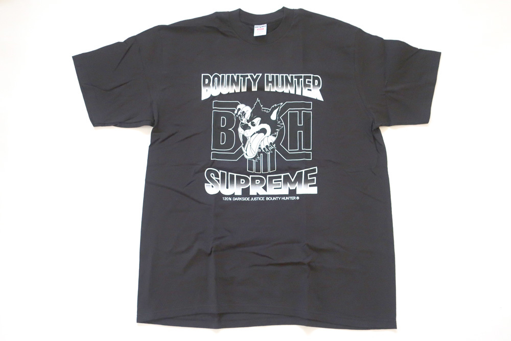 （XL)Supreme BOUNTY HUNTER WOLF TEEシュプリームバウンティーハンターウルフTシャツ黒Black