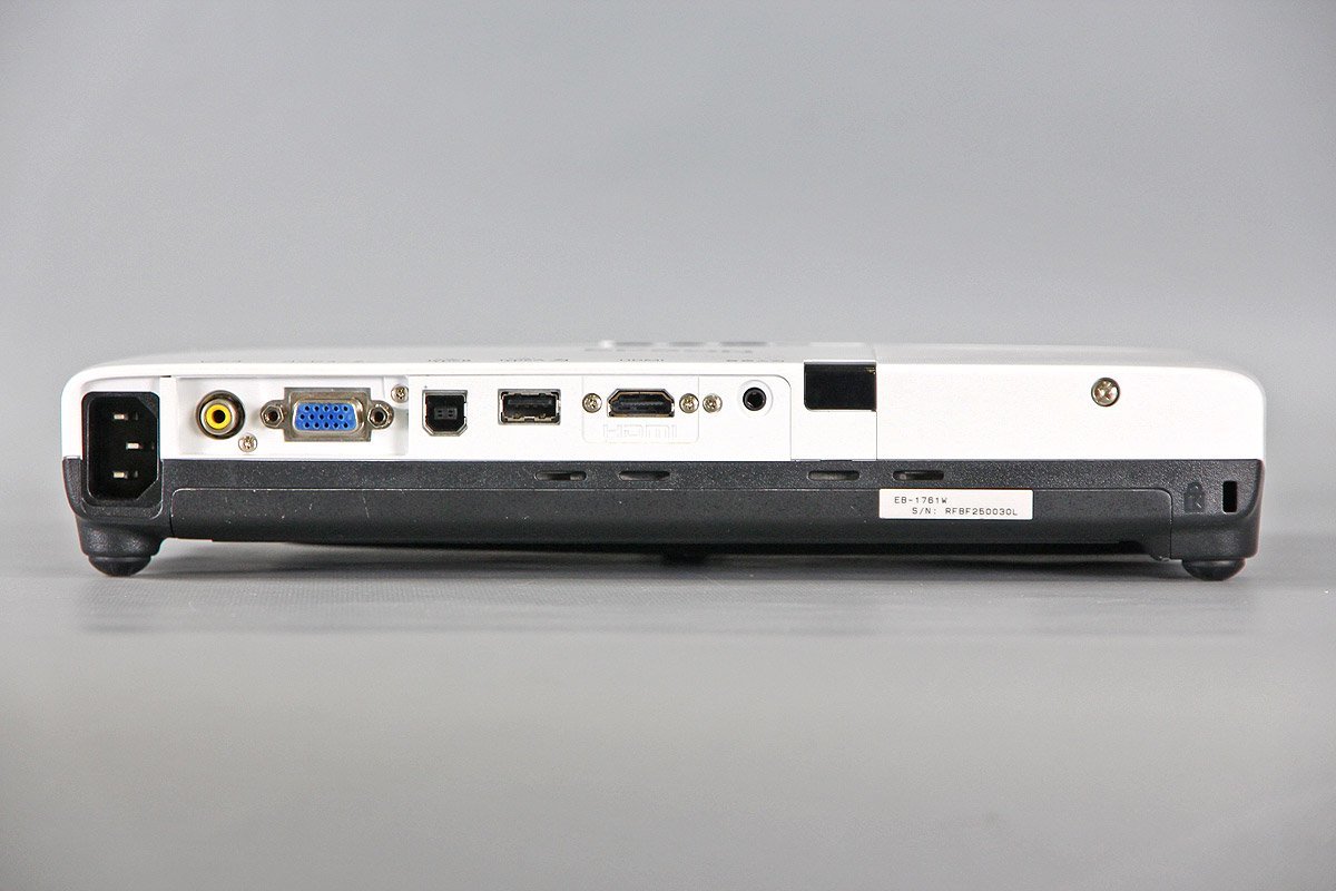 EPSON プロジェクター EB-1761W|ランプ時間:602h|2600ルーメン EPSON プロジェクター EB-1761W|ランプ時間:602h|2600ルーメン