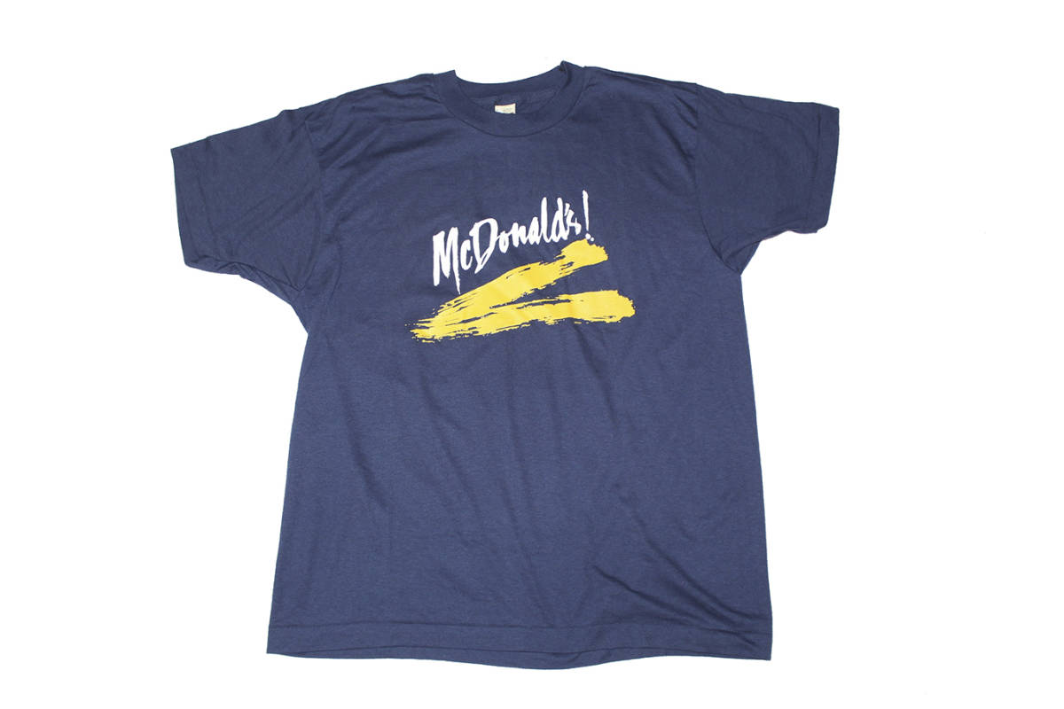 VINTAGE MCDONALD’S TEE SIZE XL MADE IN USA マクドナルド tシャツ_画像1