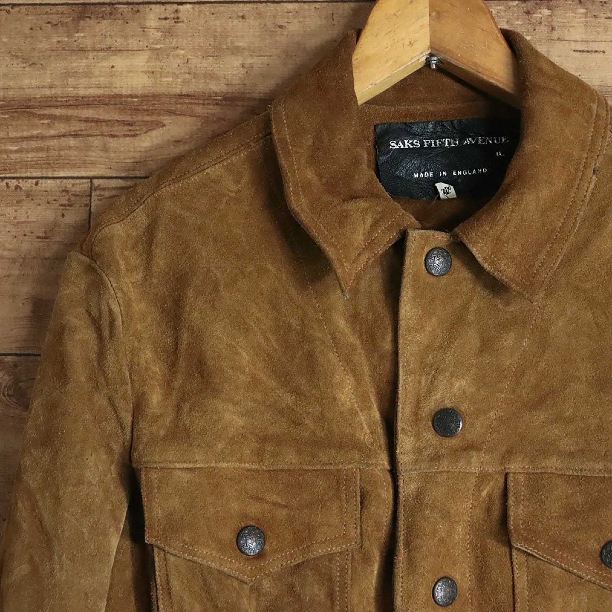 期間限定キャンペーン C10K/s5.5-5 英国製 SAKS FIFTH AVENUE スエード
