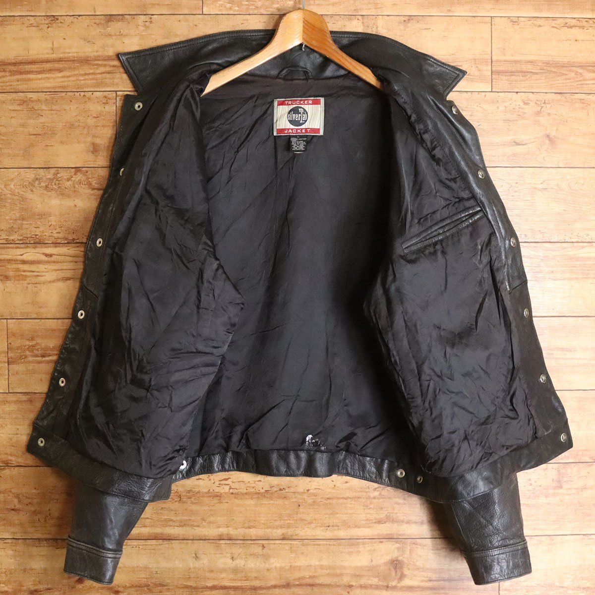H4T/Y9.21-2 Levi's リーバイス シルバータブ レザージャケット H4T/Y9.21-2 Levi's リーバイス シルバータブ レザージャケット