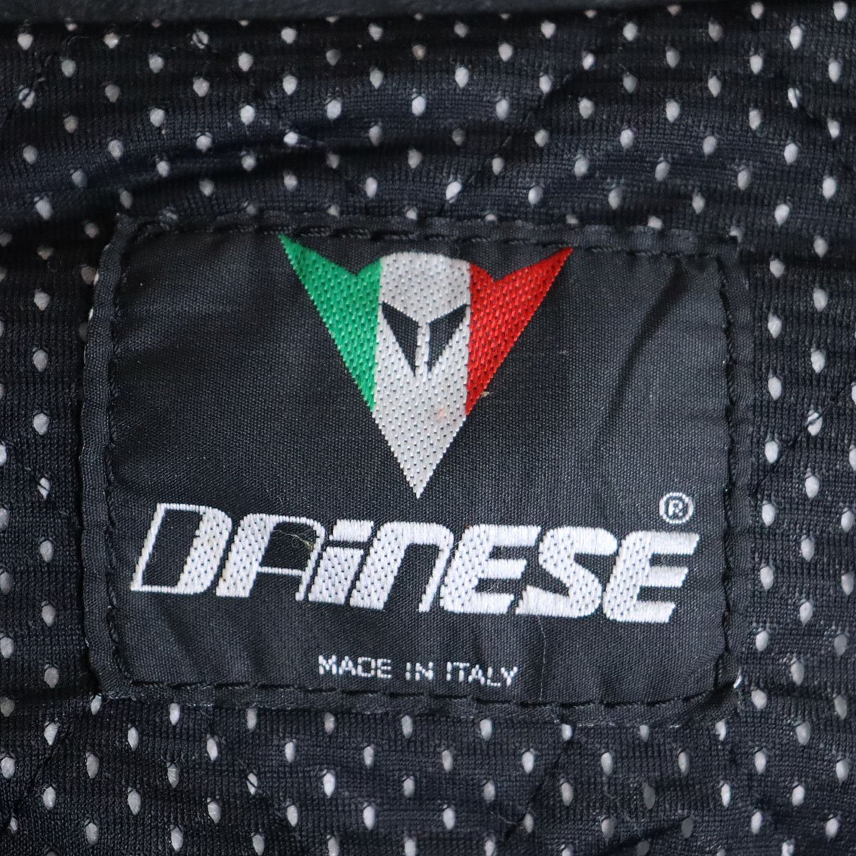 A7S/s6.14-3　90年代　イタリア製　DAINESE　ダイネーゼ　evolution ts　レーシングジャケット　本革　レザージャケット　ヴィンテージ_画像7