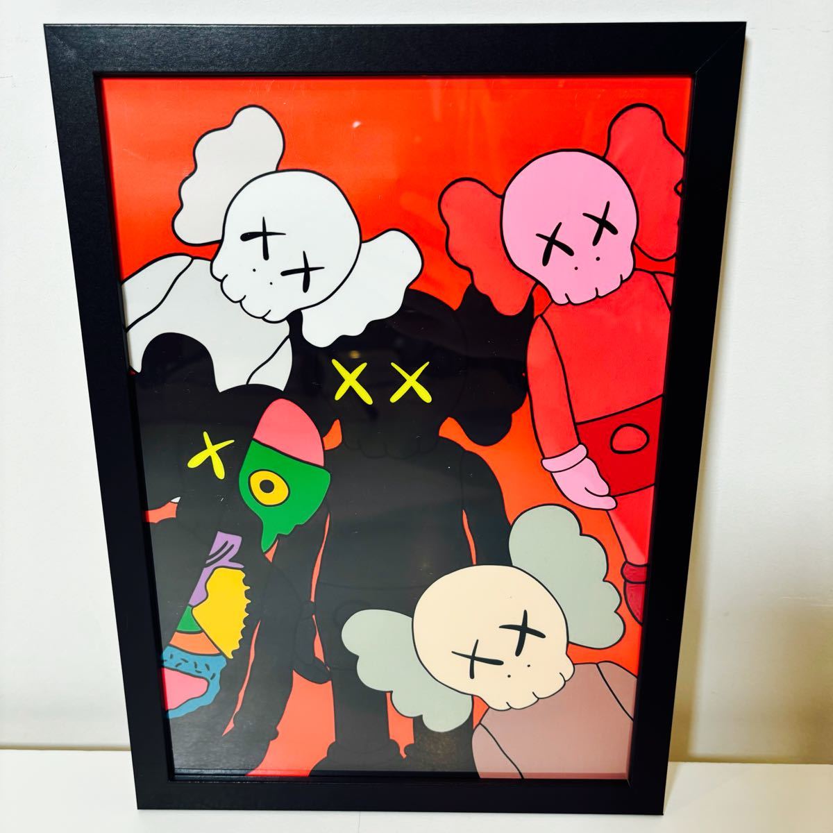 [ amount attaching poster ]KAWS( Kaws )24 Bearbrick (A4 size )