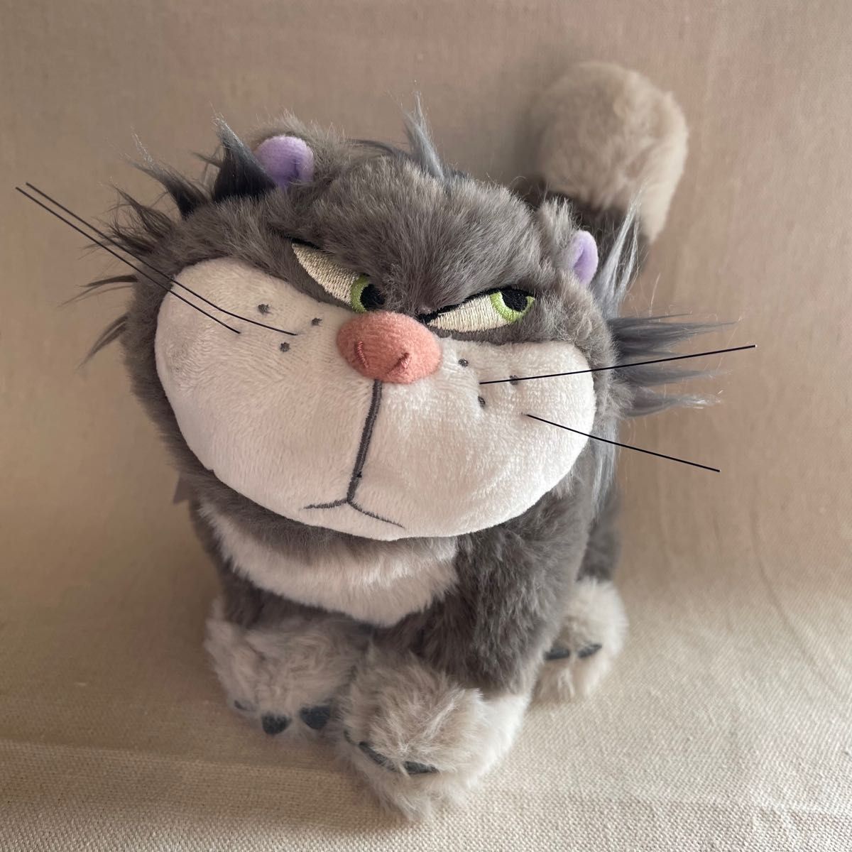 【本日限定値下】 ディズニー Disney 猫の日 CAT DAY 2023 シンデレラ ルシファー ぬいぐるみ キーホルダー