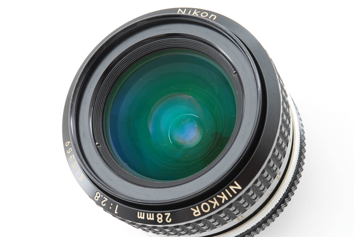ニコン Nikon NIKKOR 28mm f2.8 Ai MF 一眼カメラレンズ [正常動作品　美品] #1954740A_画像10
