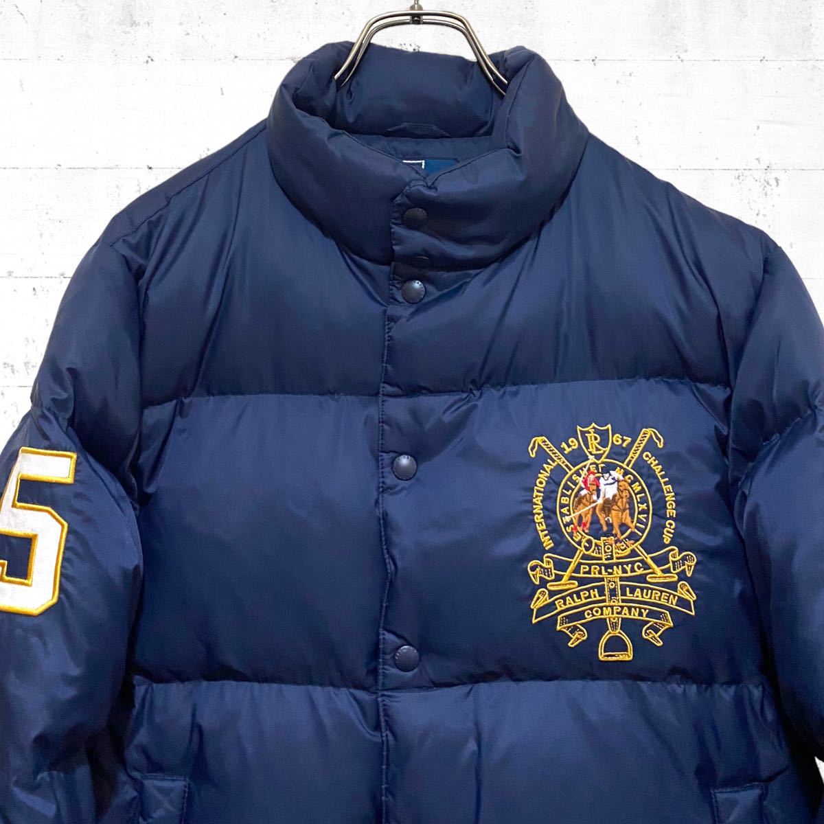 polo by ralph lauren 刺繍入り ダウンジャケット ポニー ポロバイラル
