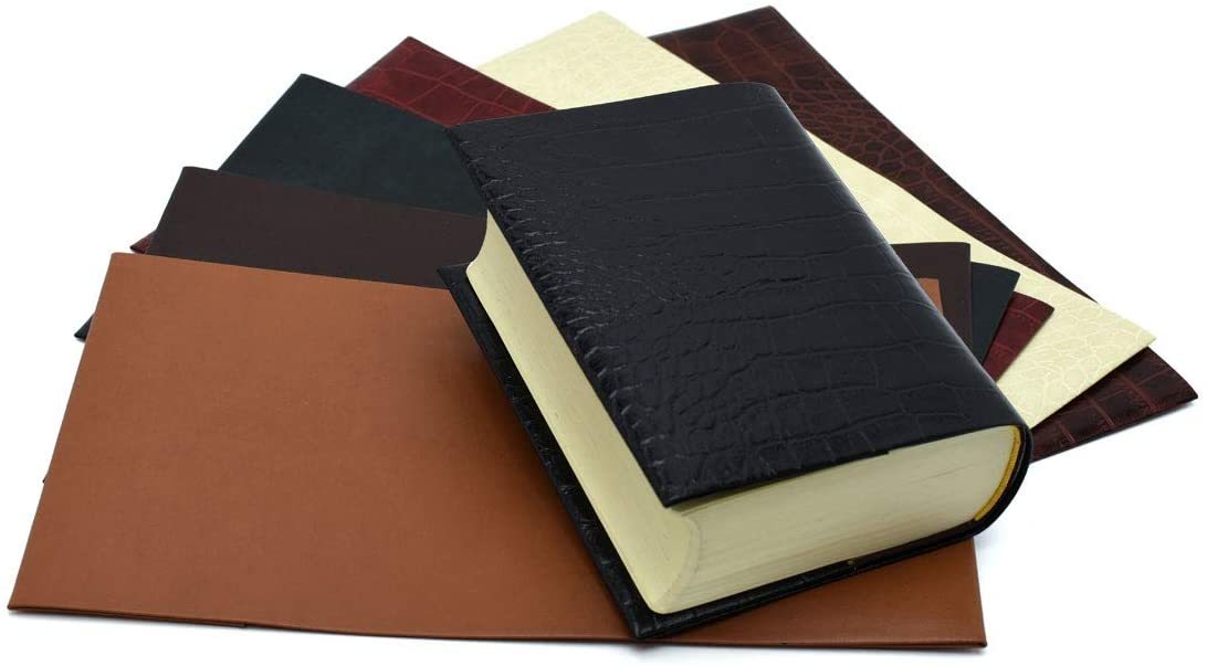  free shipping *. repairs .... recycle leather . made book cover *B6 size * black ko type pushed . black 