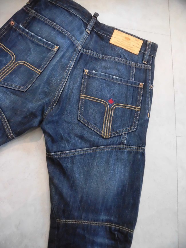 DSQUARED2/TIDY BIKER JEAN タイディ バイカー 　デニム42　 /ダメージ ウォッシュ加工 ジーンズ/S74LA0550/イタリア製　 42_画像6