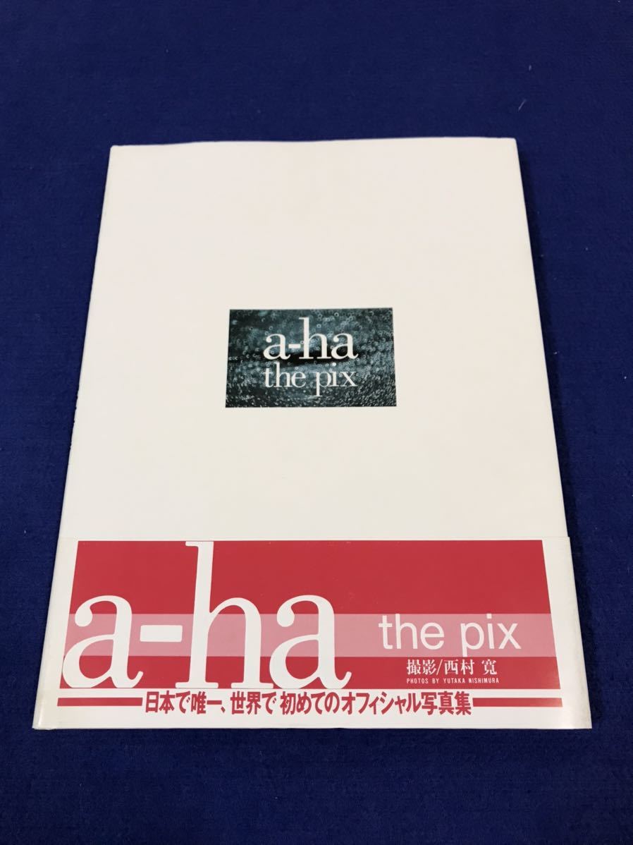[ obi attaching *sinko- music ]A-HA/THE PIX A-HA photoalbum [a is Take on mi-/TAKE ON ME]