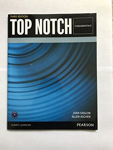 洋書、外国語書籍 [A12105986]Top Notch(3E) Fundamentals Student Book (Top Notch (3E))