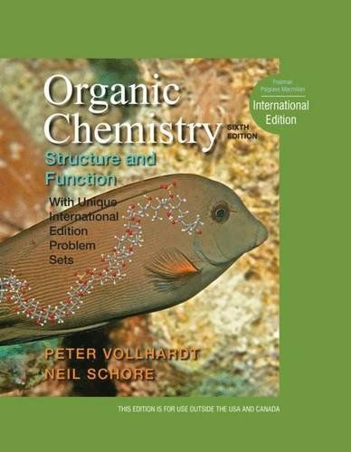 [AF180227-0075]Organic Chemistry: Structure and Function Vollhardt， K. Pete