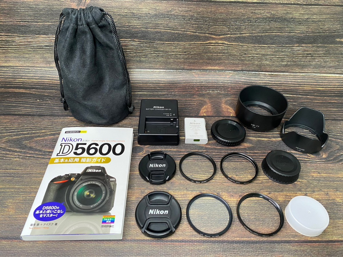 数量は多】 Nikon ニコン D5600 ダブルズームキット デジタル一眼レフ