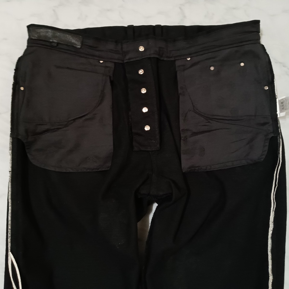 クロムハーツ クロスボタンデニム(W36/94cm)クロスパッチ クロムハーツ クロスボタンデニム(W36/94cm)クロスパッチ