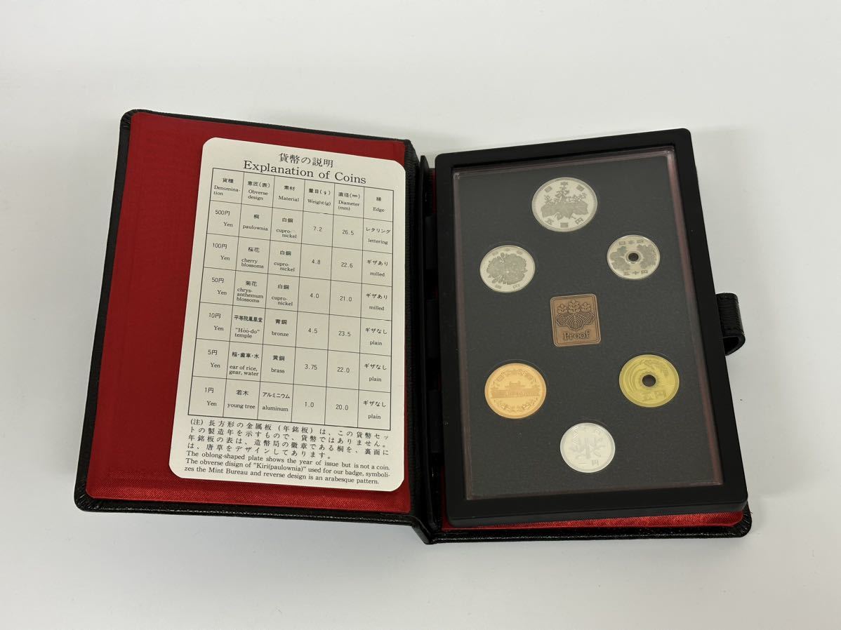 希少 1987年(昭和62年) 大蔵省造幣局 プルーフ硬貨セット Yahoo!オークション - プルーフ貨幣セット1987年 昭和62年 Mint
