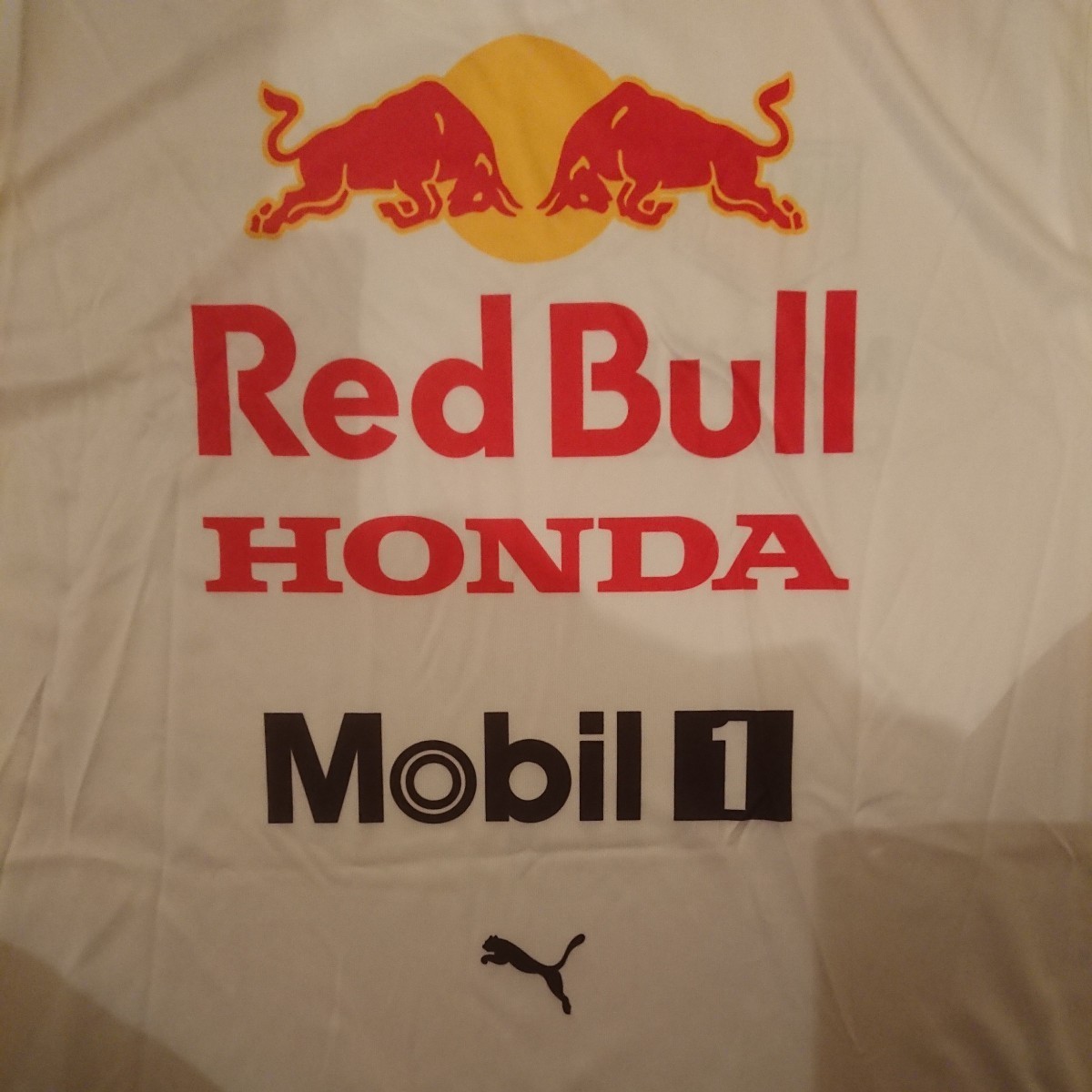 新品 未使用 タグ付 2021 レッドブル レーシング ホンダ F1チーム トルコGP 限定 JAPAN スペシャル Tシャツ Mサイズ PUMA フェルスタッペン_画像8