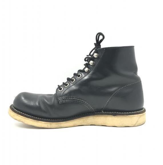 【中古】RED WING 8165 アイリッシュセッター ブラック サイズ6 1/2D △ソール減り レッドウィング[240024433271]_画像4