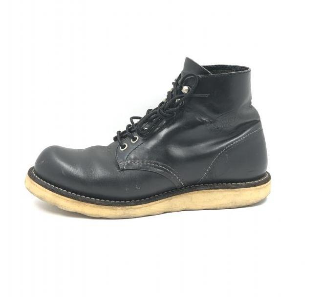 【中古】RED WING 8165 アイリッシュセッター ブラック サイズ6 1/2D △ソール減り レッドウィング[240024433271]_画像3