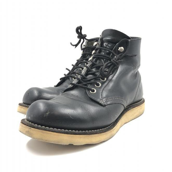 【中古】RED WING 8165 アイリッシュセッター ブラック サイズ6 1/2D △ソール減り レッドウィング[240024433271]_画像1