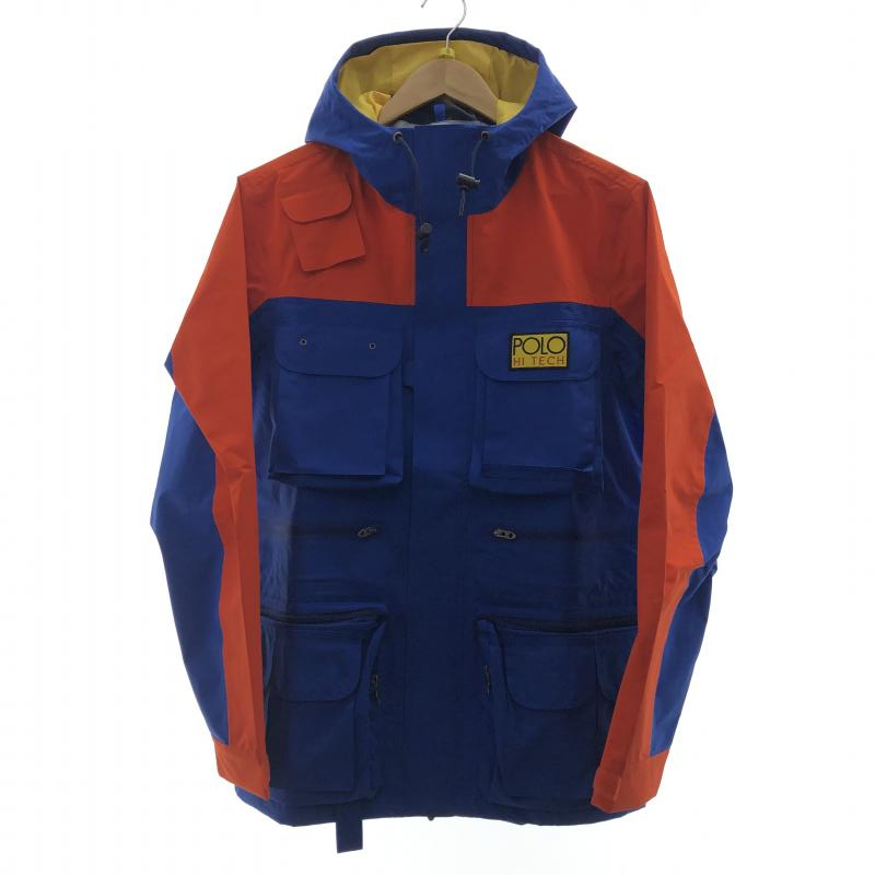 【中古】Ralph Lauren ラルフローレン HI HECH ハイテック マウンテンパーカー サイズ：S ブルー オレンジ アメカジ[240024410181]_画像1