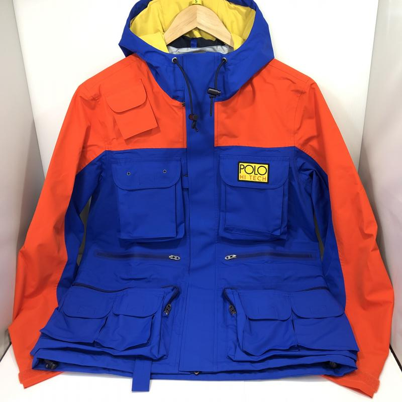 【中古】Ralph Lauren ラルフローレン HI HECH ハイテック マウンテンパーカー サイズ：S ブルー オレンジ アメカジ[240024410181]_画像3