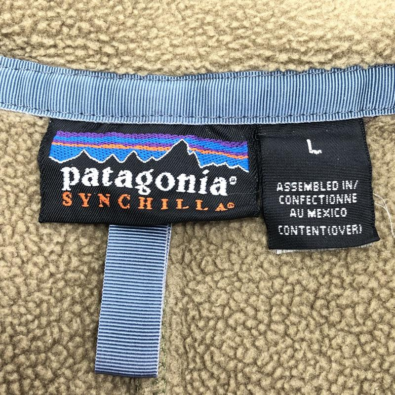 【中古】Patagonia MARS 2002年製 25480 キメラジャケット サイズ：L パタゴニアマーズ カーキ アウトドア シンチラ[240024413578]_画像5