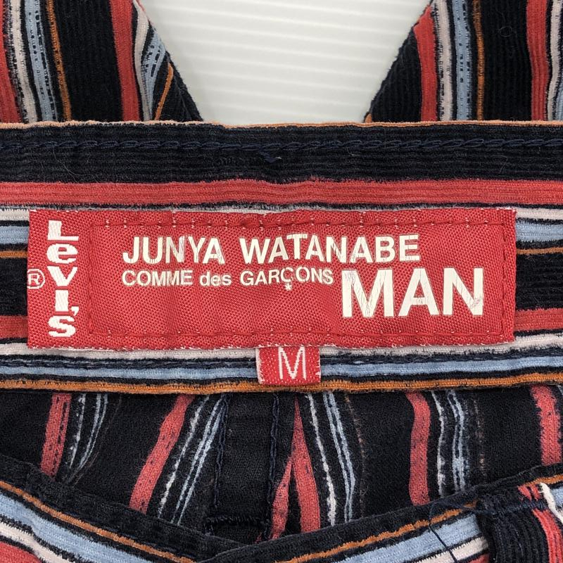 【中古】JUNYA WATANABE MAN×Levi's コーデュロイ ストライプパンツ YG-P021 AD2002 M マルチカラー ジュンヤワタナベマン[240024415180]_画像4