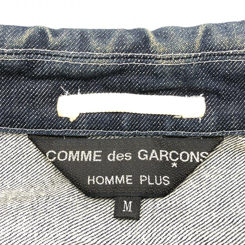 【中古】COMME des GARCONS Homme Plus 00s デニム切替ジップジャケット AD2001 サイズM コムデギャルソン[240024416852]の画像6