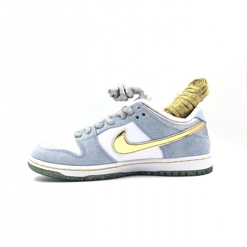 【中古】NIKE×SeanCliver SB DUNK LOW PRO QS ホリデースペシャル 26㎝ DC9936-100 ナイキ ダンク ショーン・クライヴァ―[240024432808]_画像4